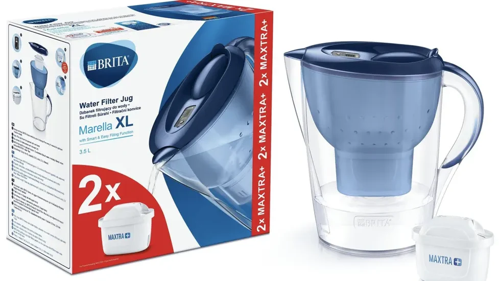 BRITA vandens filtro ąsotis ir MAXTRA kasetė